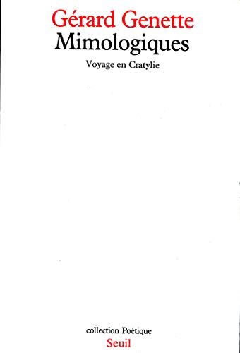 Télécharger Mimologiques. Voyage en Cratylie (Poétique) Livre PDF Gratuit