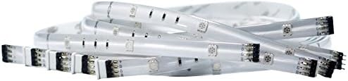 SYLVANIA General Lighting 72347 Sylvania Mosaic Starter Light Kit, Five 2-Feet Color Changing LED Strips and Connector Tape Light, Multi Color