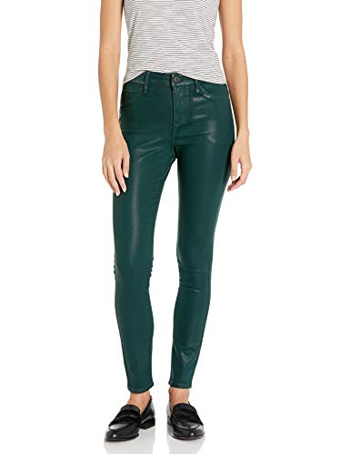 Skinnygirl Women's Paul High-Rise Skinny Jean in 360 Flex Denim, Midnight Pine, 25