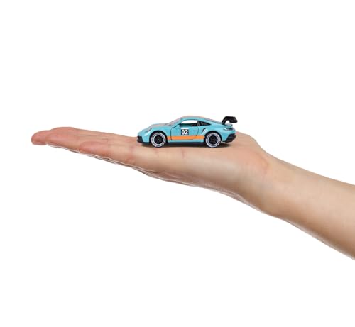 Image of Majorette Porsche 5 Pieces Gift Pack | Die-cast 7.5cm Metal Toy Cars Set | Officially Licensed Models | 5 Models with 2 Exclusives | Toy Cars for Collectors and Children from Ages 3+