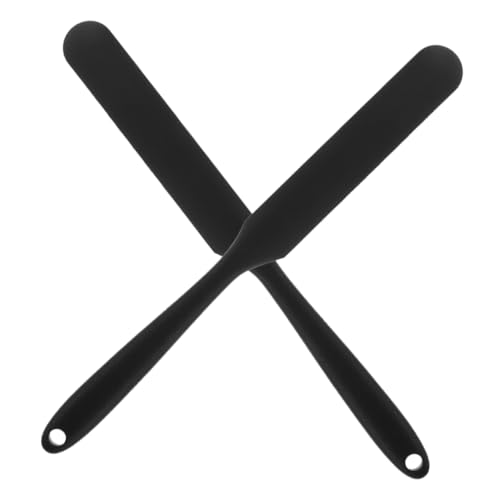 SOESFOUFU 2pcs Non-stick Waxing Spatula for Hair Removal Silicone Eyebrow Applicator Hard Stick for Women Hair Removal Tool Set