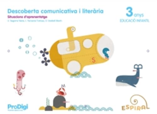 Portada de Descoberta comunicativa i literària 3 anys - Espiral. ProDigi
