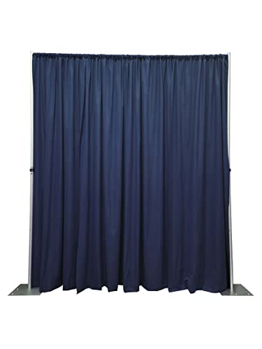 Adjustable Height Backdrop Kit 7–12ft Navy