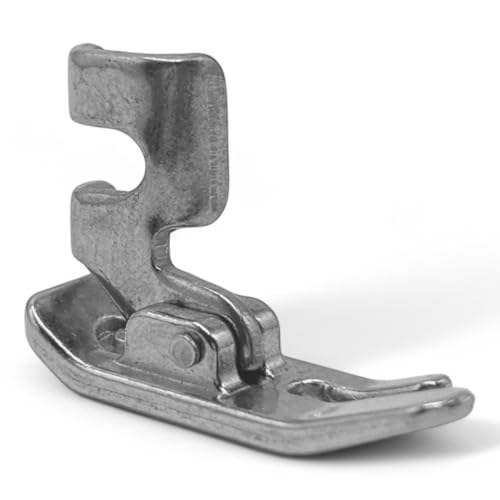 Image of ZENITH Metal New Low Shank Straight Stitch Narrow Presser Foot for Automatic Electric Low Shank Sewing Machines Suitable for Usha Janome Brother Singer etc. (Metal Straight Stitch)