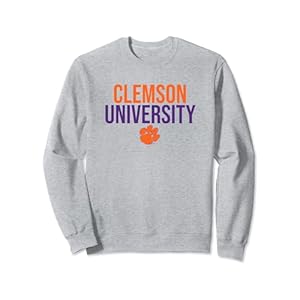 Clemson University Tigers Stacked Sweatshirt