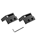 ZEKOO Steel Stopper Limit Device For Sliding Barn Door Hardware Track Roller Stop Kit Accessories