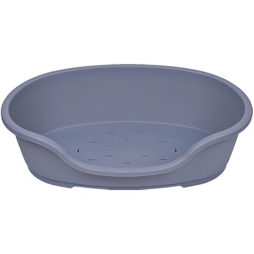adena Hundekorb Kunststoff 110 cm grau