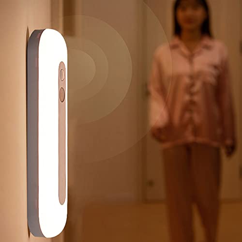 読書灯 人感センサーライト 自動点灯消灯 LED バーライト 4w 照明器具 長さ30cm 大容量 2200mAh 高輝度 USB充電式 自動点灯消灯 無段階調光 明るさ調節 センサーモード マグネット 貼り付け型 取付簡単 停電対策 トイレ 階段 玄関