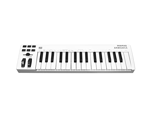 MIDIPLUS AKM320LS - Controlador de teclado USB MIDI con sonido