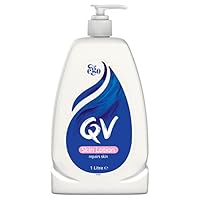 QV Skin Lotion - Repairs Skin - 1L - Pack of 1 - Fragrance Free,Propylene Glycol Free, Color Free,Lanolin Free - Store Below 30ºC - SKU 10223