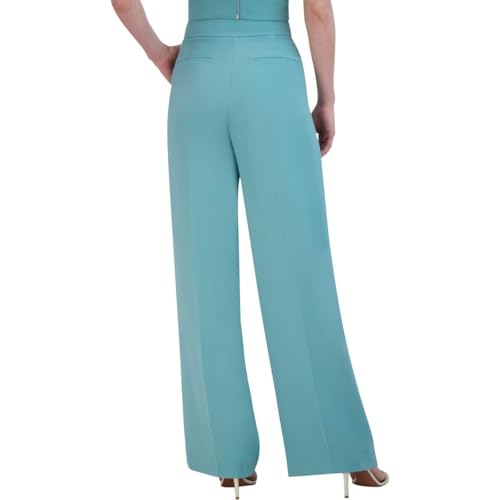 BCBGMAXAZRIA Women's Wide Leg Pants with Pleats2