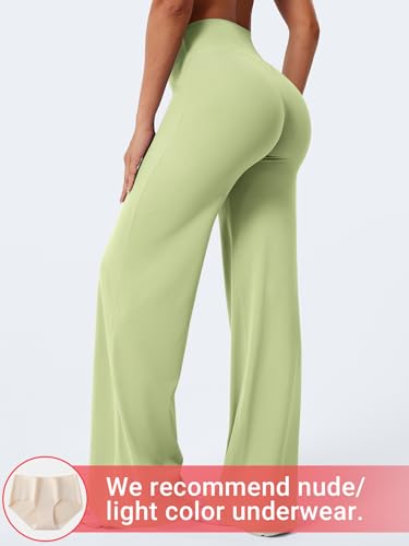 Image of YEOREO Ease Workout Leggings Womens No Front Seam Straight Leggings 29 inch / 31.5 inch / 33 inch / 35 inch High Waist Buttery Eddiy Yoga Pants