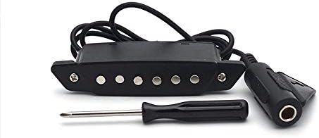 SH-85 Soundhole Pickup with Active Power Jack for Acoustic Guitar Soundhole Pickup