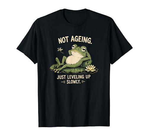 New Year Tired Toad No Resolution Frog Grumpy ���[���A�A�[�g T�V���c