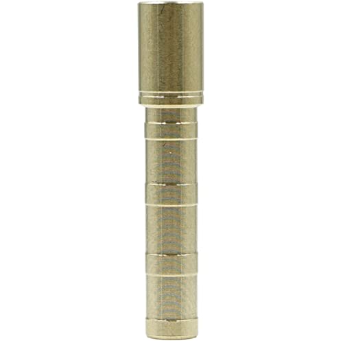 Carbon Express .244 Brass Inserts 50 Grain #2, 12-Pack (50445), Gold