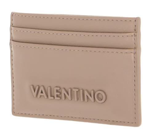 Porte-cartes Valentino Cognac cuir lilla rose pour l'organisation de vos cartes de crédit