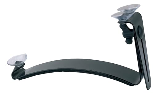 Repose-guitare réglable en métal noir avec support de jambe rembourré Ergoplay