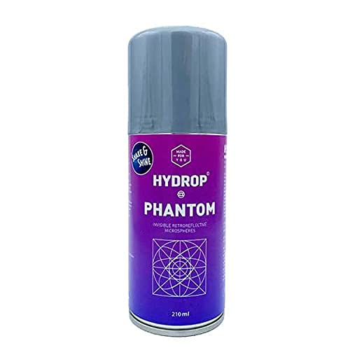 HYDROP PHANTOM TEXTILE Spray Écologique Incolore Réfléchissant Textile Vêtement Chaussure Basket Sac Accessoires (210ml) Cover