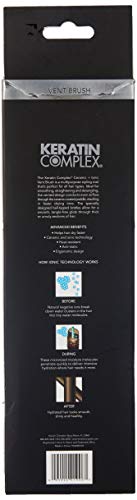Keratin Ceramic + Ionic Vent Brush, Black (U-Hc-11198) #TOP2