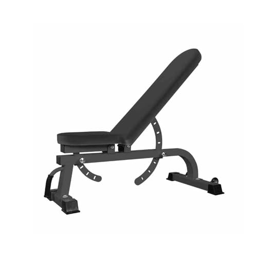 Banco de pesas ajustable, equipo de ejercicios abdominales, capacidad de carga de 200 kg, for ejercicios y entrenamientos de press con mancuernas y barra.(Color 2)