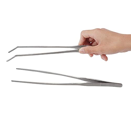 YOGURTCK Stainless Steel Long Reptile Tweezers Feeding Tongs for Snake Lizards Gecko and Bearded Dragon Leopard Spider… - Image 6