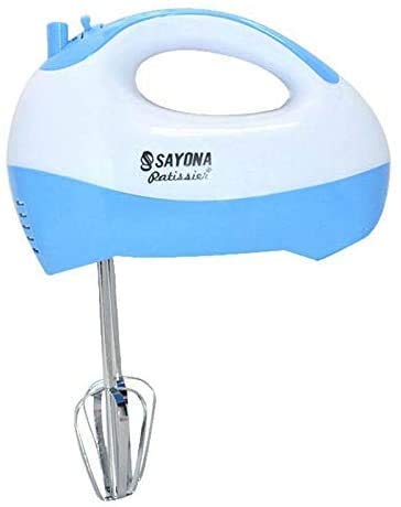 Rexmon Electric Food Mixer Table Stand Cake Dough Mixer Handheld Egg Beater Blender Baking Whipping Cream Machine (Multicolour-1Pcs)