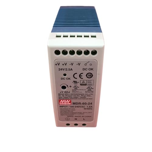 Alimentation à découpage MDR-60-24V 2.5A type rail DIN 60W