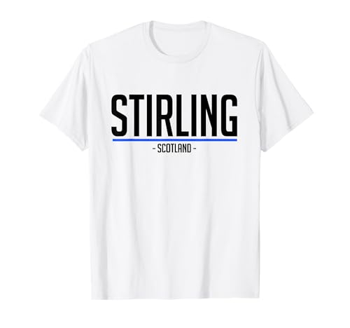 Stirling Escocia Escocia Stirling tabel Escocia Camiseta