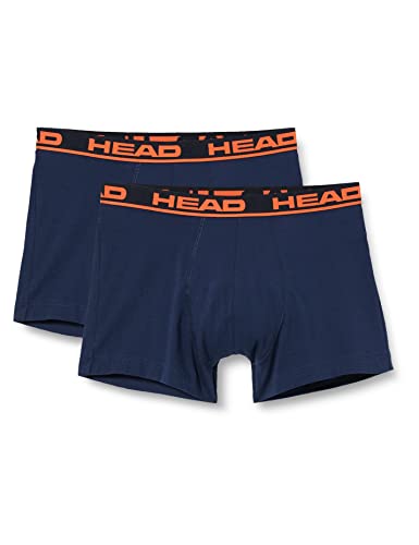 HEAD Boxer, Biancheria intima Uomo, Blu/Olivastro, XL