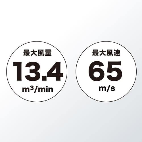マキタ 充電式ブロワ(18V×2) エンジン式同等パワー感 6Ahバッテリ2本・充電器付 MUB362DPG2 5枚目