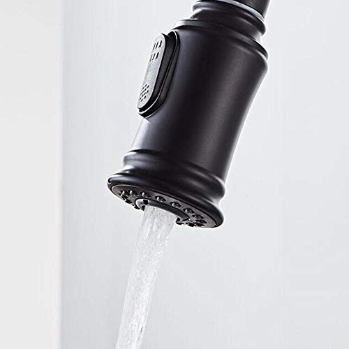 Robinets d'évier de cuisine noirs pour simplifier le lavage des grands plats - 6