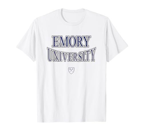 Emory Eagles Laurels White Officially Licensed T-Shirt