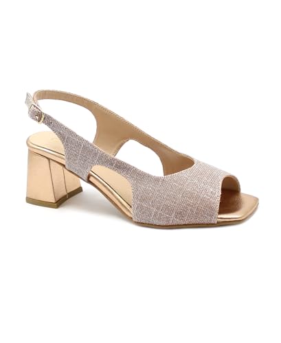 Sandales femme rose poudré idéales pour mariages et soirées d'été