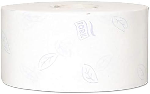 Tork 110254 Mini System Jumbo WC Rolls, 12 pieces