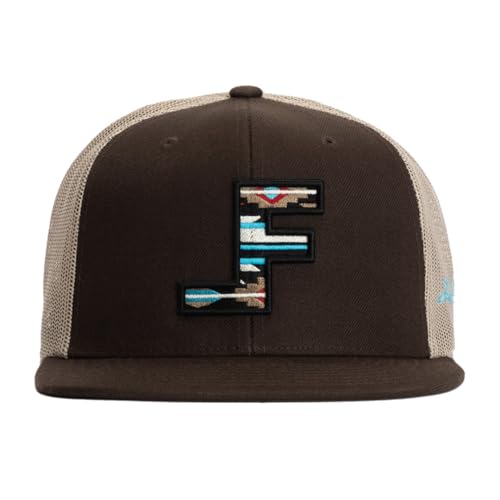 Lane Frost Bronc Flatbill Cap Brown