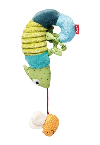 SIGIKID 41056 Ciondolo camaleonte Baby Activity On Tour Ragazze e Ragazzi Baby Toy consigliato dalla nascita,...