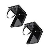 Kisangel 2 Piezas Portavasos para Mesa de Futbolín Soporte para Tazas y Botellas con Fijación Antideslizante Organizador Práctico para Oficina Hogar y Fiesta