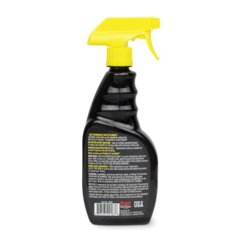 Image of Invisible Glass 92183-4PK Hybrid Ceramic Rain Repellent and Glass Cleaner - Cleans & Protects Car Windows and Windshields with Long-Lasting Water-Repellent Si02 Technology - 16 fl oz (Pack of 4)