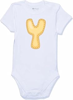 سالوبيت بكباسين من القطن بنسبة 100%، يأتي بأشكال حروف مميزة للأطفال حديثي الولادة حتى عمر 12-18 شهر، مخصص للأطفال بوزن 11 كجم