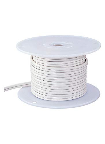 Black Friday - 50% OFF Sea Gull Lighting 9469-15 Cable 25 Feet Indoor Lx Cable-15 Under Cabinet Fixture, 0.1875x300x0.375, White Finish