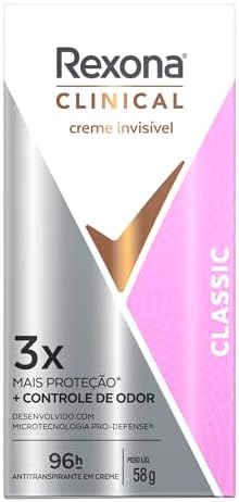Rexona Clinical Antitranspirante Creme Classic 58G