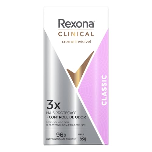 Rexona Clinical Antitranspirante Creme Classic 58G