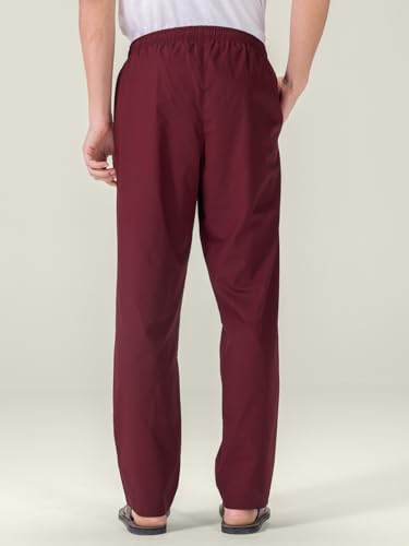 Image of DAMENSCH Relaxed Fit Premium Cotton Casual Style, Dual Pockets, Ultra light, Breathable, Anti-Bacterial, Stretchable, Soft Comfortable, Lounge Pyjamas For Men