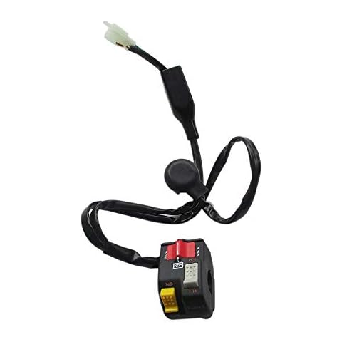 DEEPSOUND Light Start KiLL Switch for Honda TRX250R TRX 250R 1986-1989 35200-HB9-020 Cover