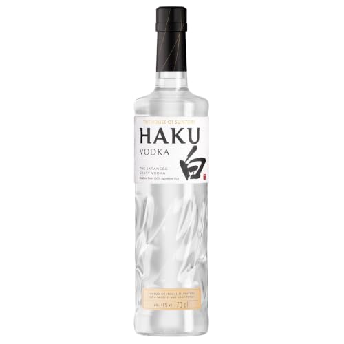 Suntory Haku Vodka , Super Premium Vodka aus dem House of Suntory in Japan , aus japanischem Reis , 700 ml , 40 Prozent