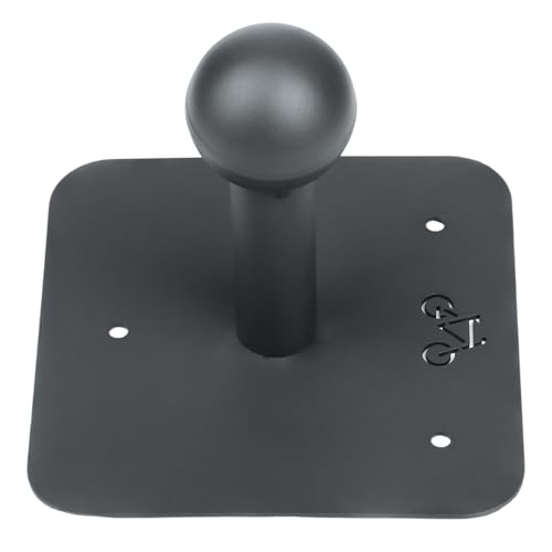 SROCHN Wandhalterung Fahrradträger, Kugelkopf Fahrrad-Heckträger Wandhalterung mit Schrauben und Kunststoff-Spreizdübel (Grau)