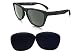 Galaxy Replacement Lenses for Oakley Frogskins Black Color Polarized,