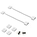 Produktbild COOLWEST 2 Pack Anschlusskabel 4 pin Steckverbinder für LED Streifen 5050 RGB, Verbindung und Verlängerung für LED Lichtstreifen Lichtleiste Strip