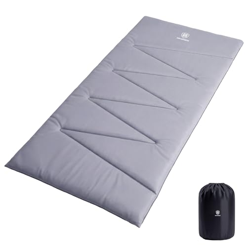 EVER ADVANCED 85' Extra Wide Sleeping Pad for Camping, 2.36' Thick Cotton Camping Mattress Pad with...