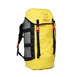 GUARA 50L I30| Altus| Mochila de Barrancos| Amaril...: Mochila de barrancos de 35L para el trabajo profesional. Espalda y hombreras acolchadas. Gran capacidad de drenaje (laterales y base de la mochila) Materiales de gran resistencia para uso exigente. Soportes para la cuerda y mosquetones. Malla regulab...